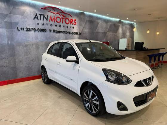 NISSAN MARCH 1.6 SV 16V FLEXSTART 4P XTRONIC NISSAN MARCH 1.6 SV 16V FLEXSTART 4P XTRONIC